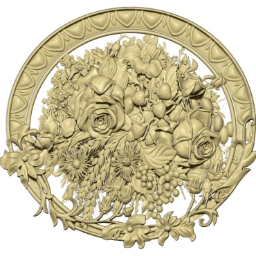 Flower Decor 3d Stl File Free Download A000336