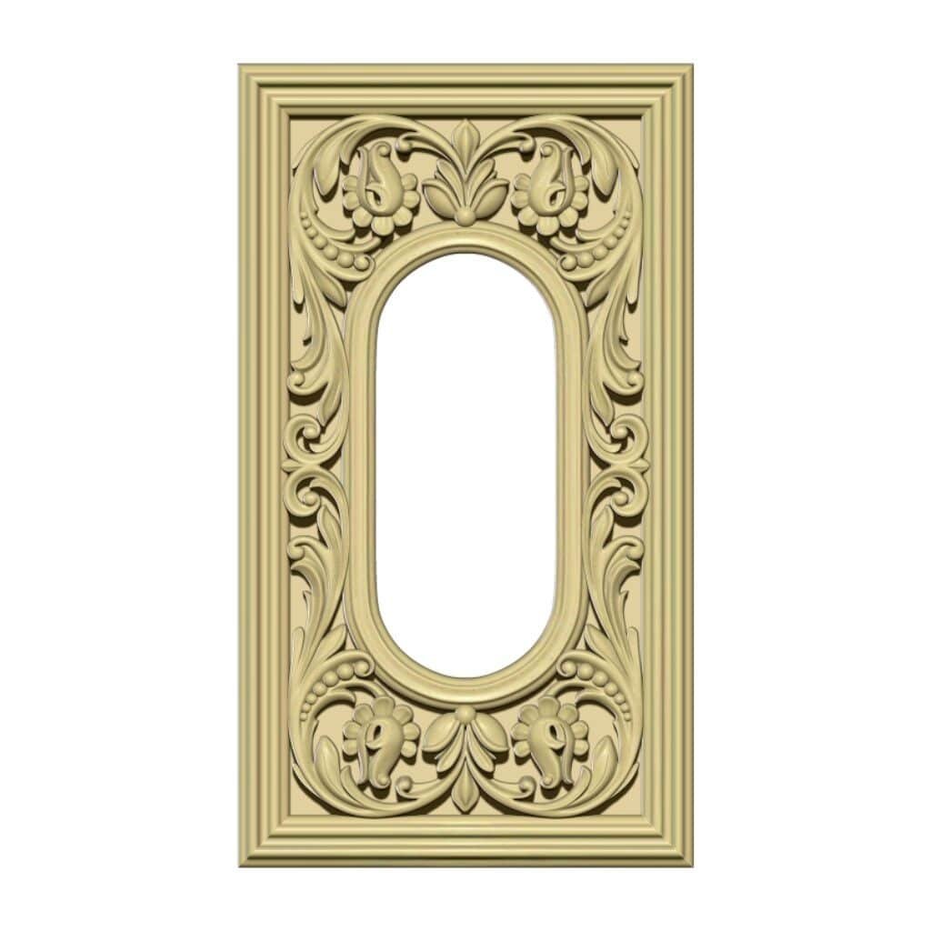 Frame Decor Stl File Free Download A000345