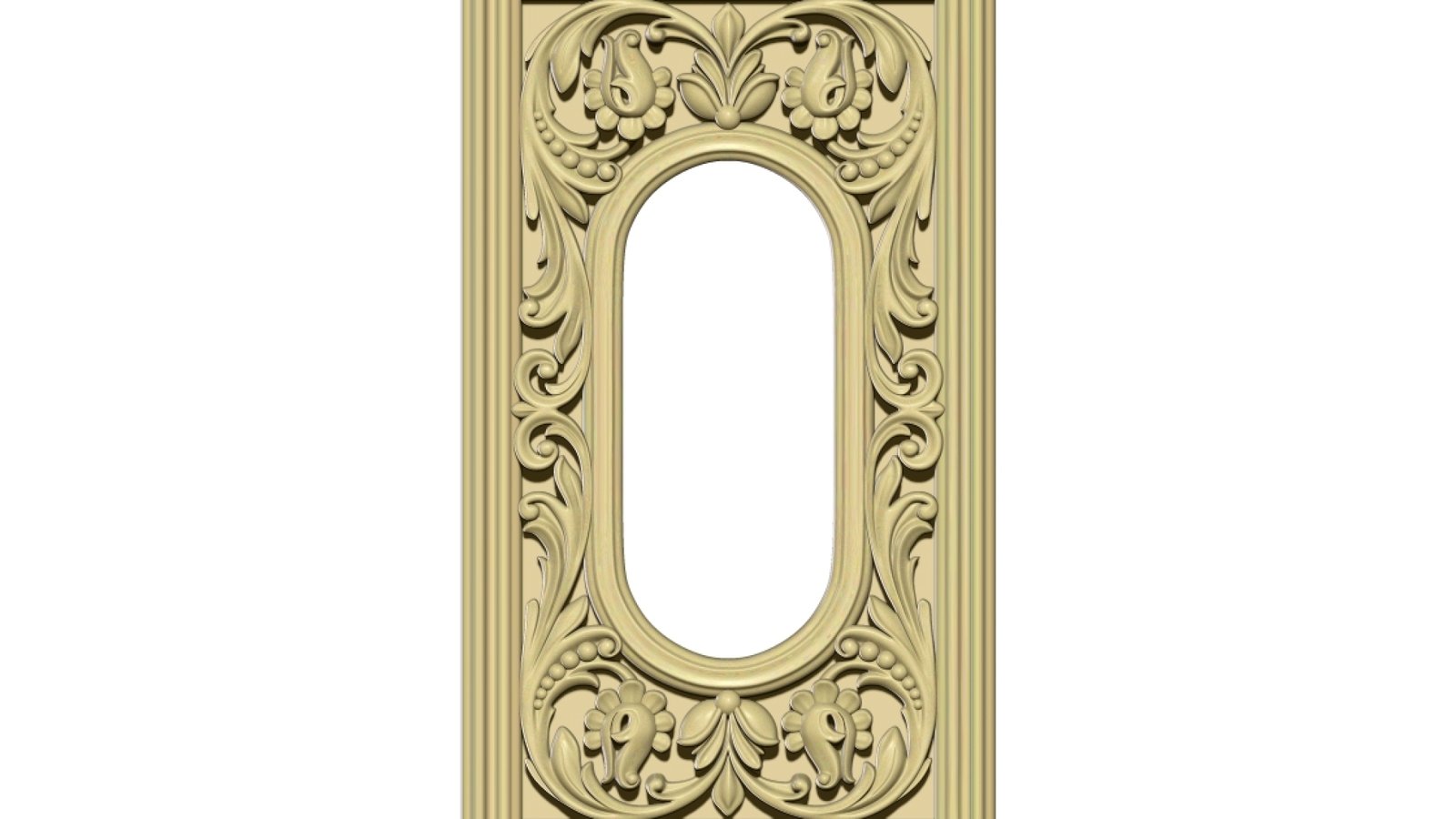 Frame Decor Stl File Free Download A000345