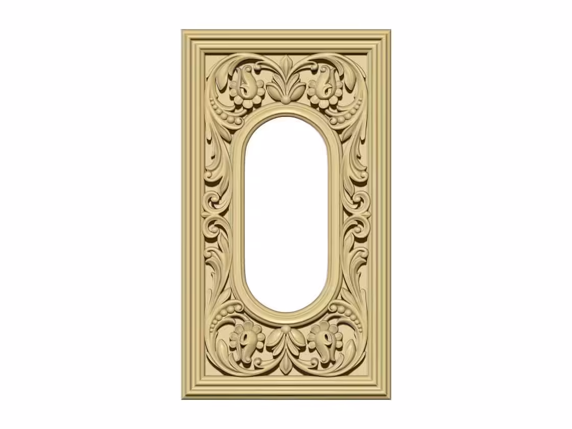 Frame Decor Stl File Free Download A000345