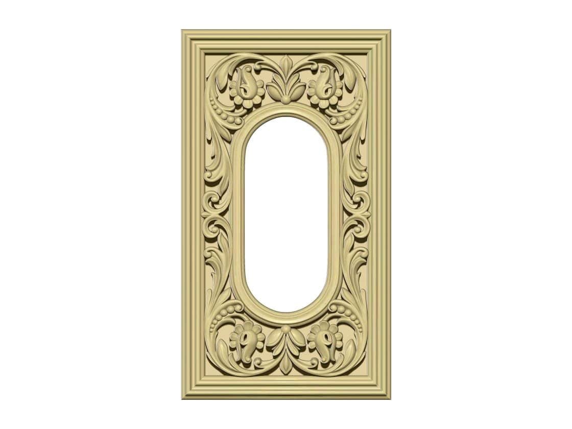 Frame Decor Stl File Free Download A000345