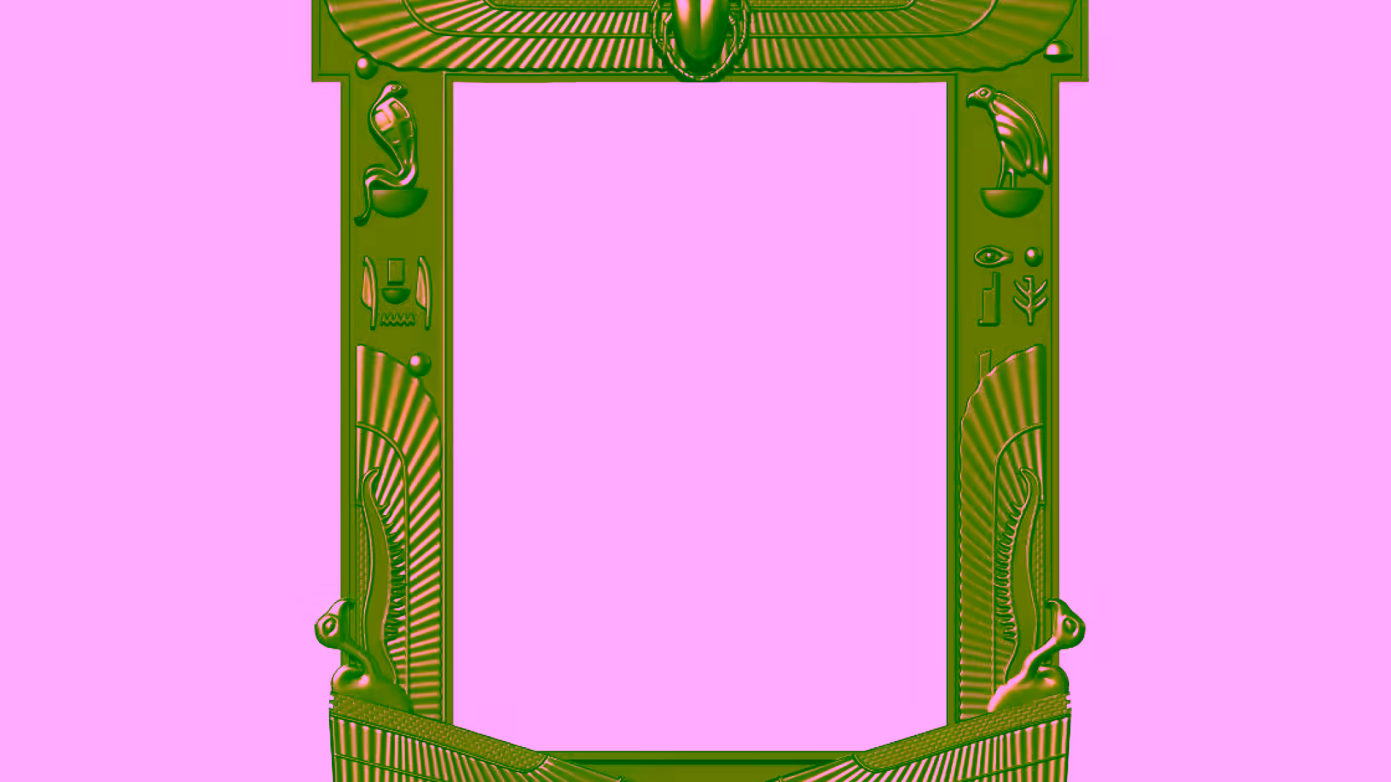 Frame Design Stl File Free Download A000348