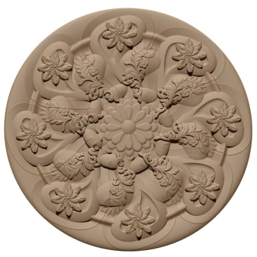 Mandala Pattern 3d Stl File Free Download A000347