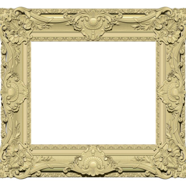 Rectangle Frame Design 3d Stl File Free Download A000324
