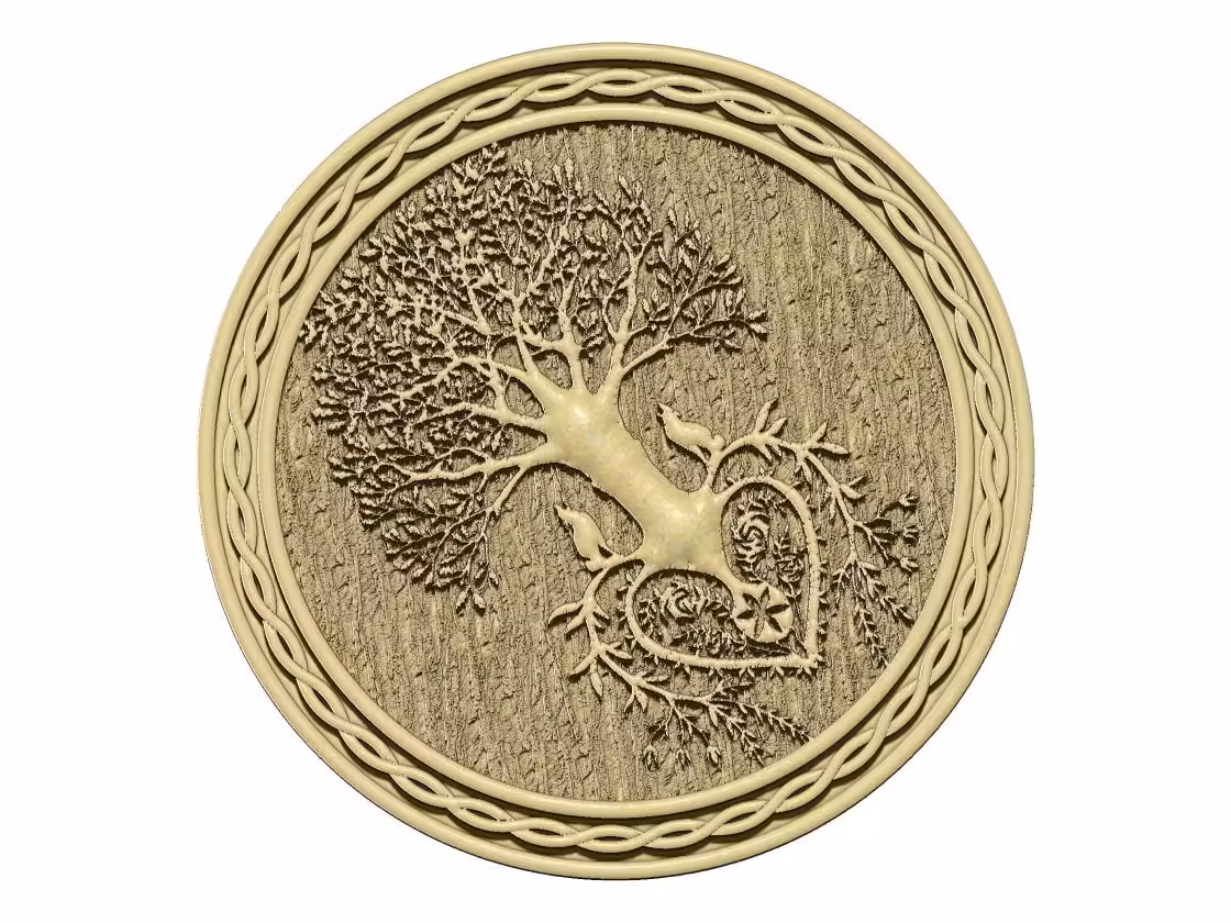 Tree Art Stl File Free Download A000330