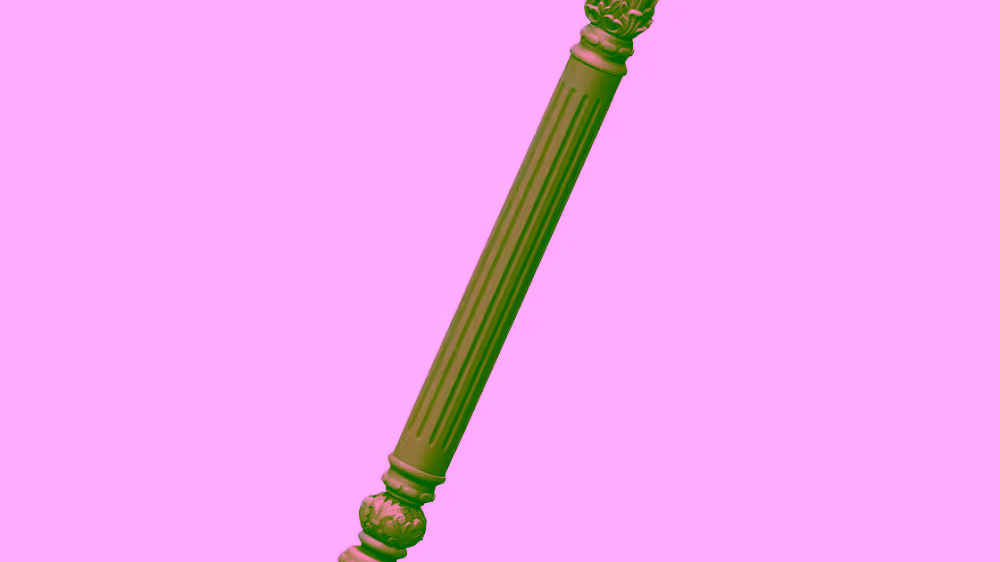 3d Column Design Stl File Free Download A000382