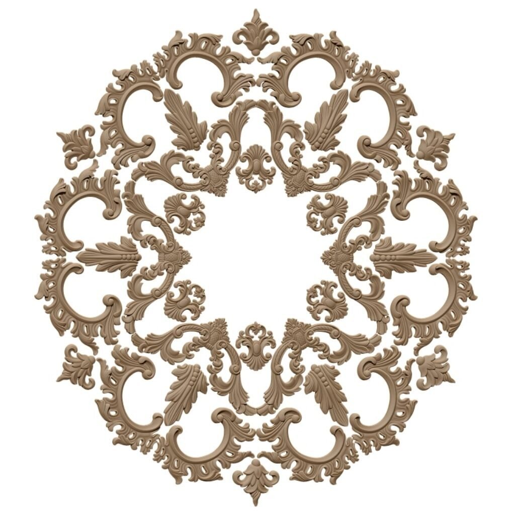 Ceiling Rose 3d Model Stl File Free Download A000391