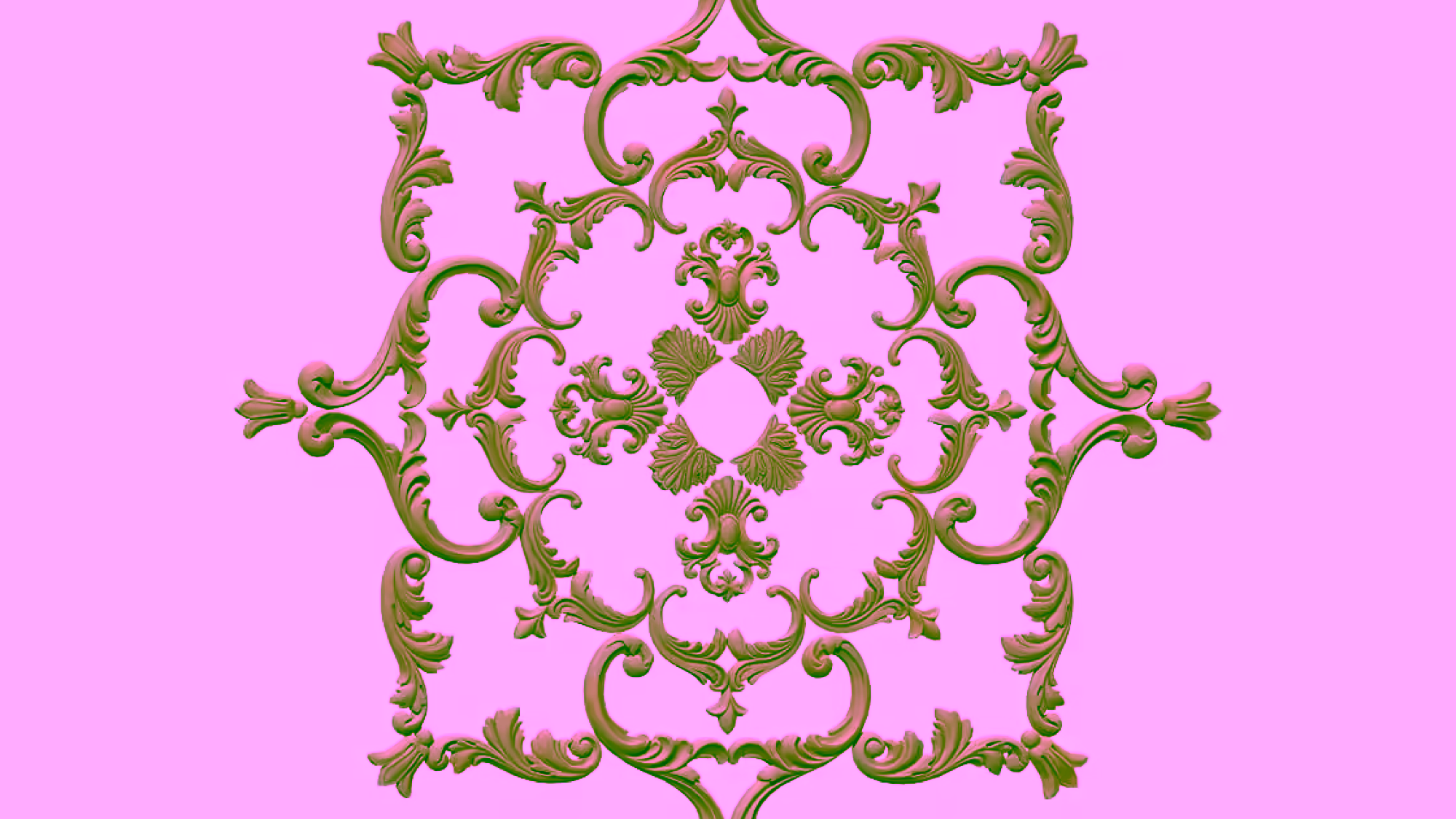 Ceiling Rose Stl File Free Download A000392