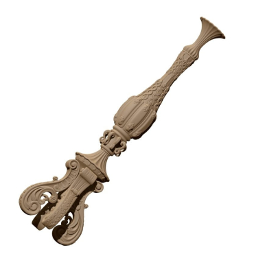 Decorative Stair Newel stl File Free Download A000366