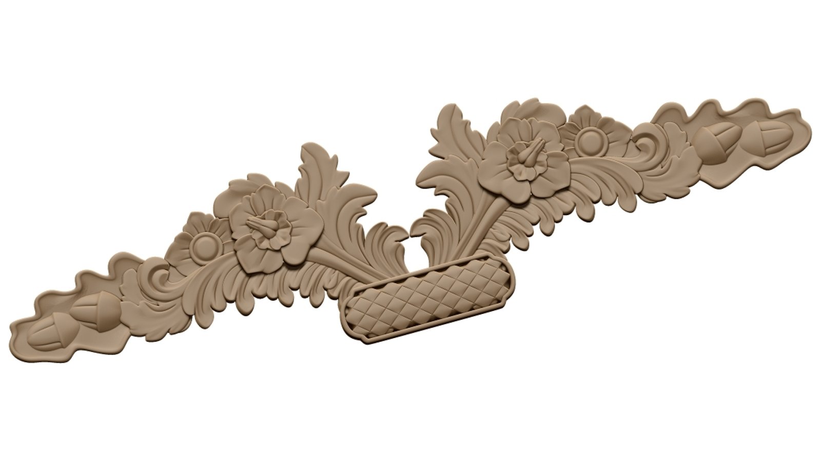 Decorative Design For Wood Carving Stl File Free Download A000383