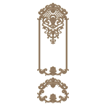 Door Frame Design Stl File A000379