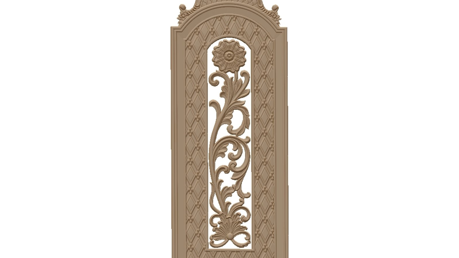 Door Frame Design Stl File Free A000353