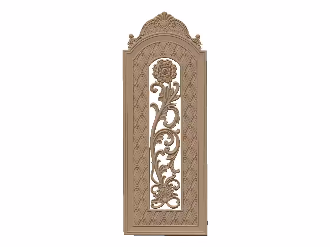 Door Frame Design Stl File Free A000353
