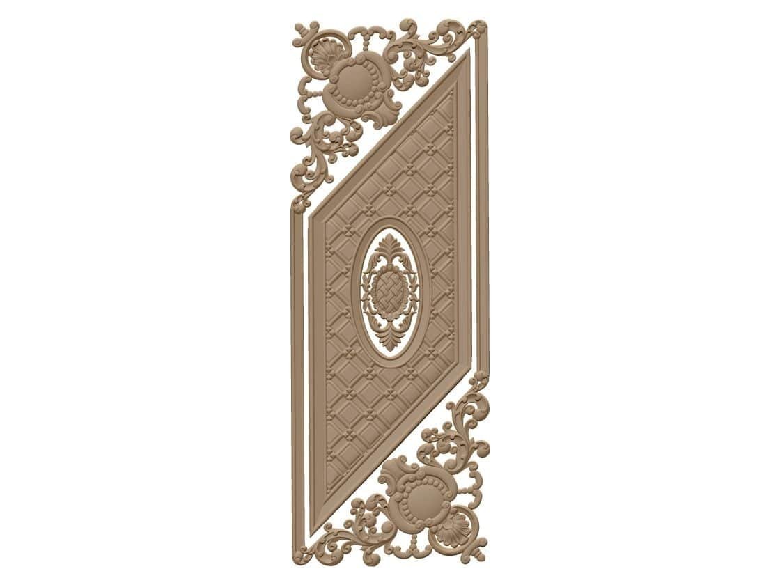 Door Frame Decor Stl File Free Download A000352