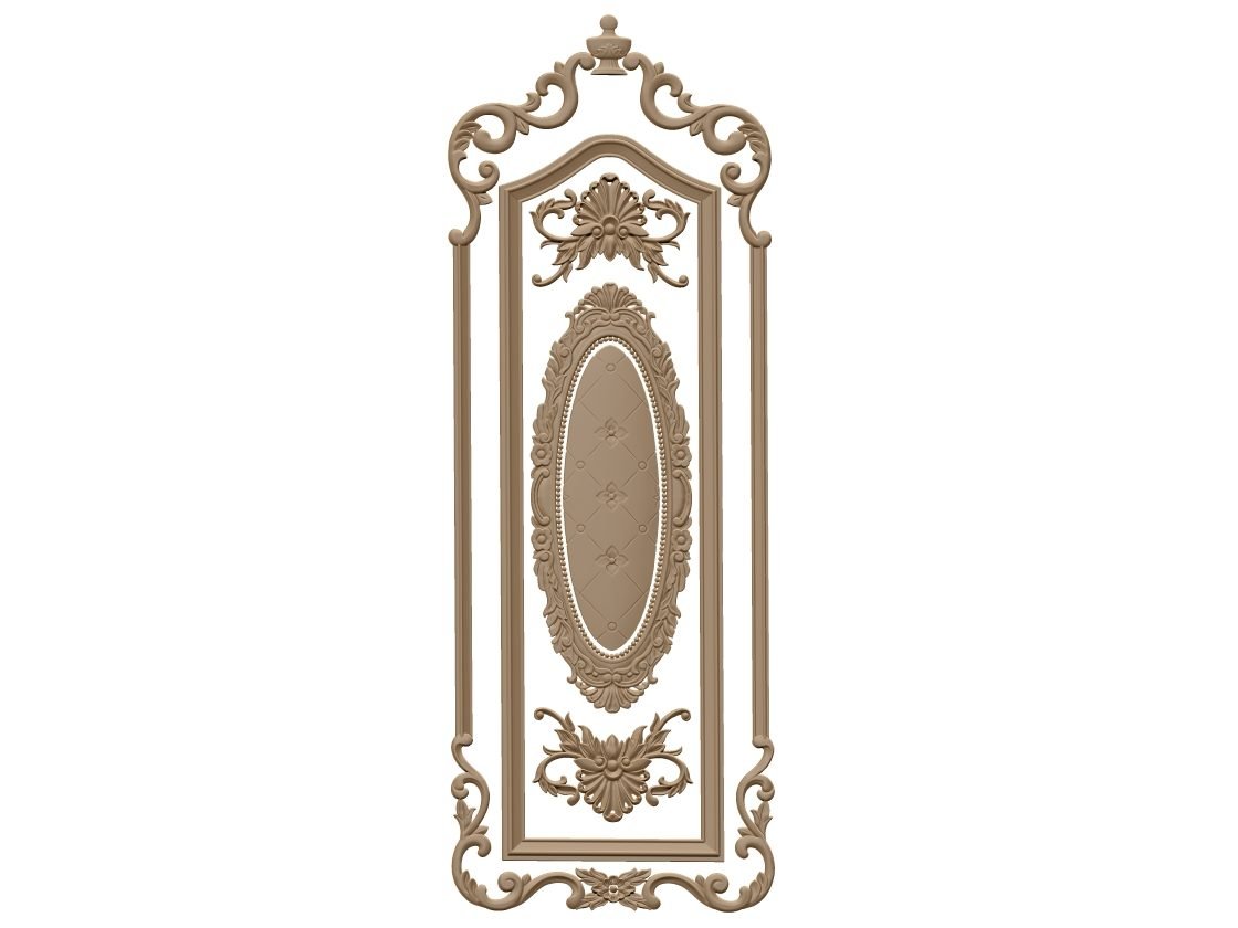 Door Frame Design 3d Stl File Free A000354