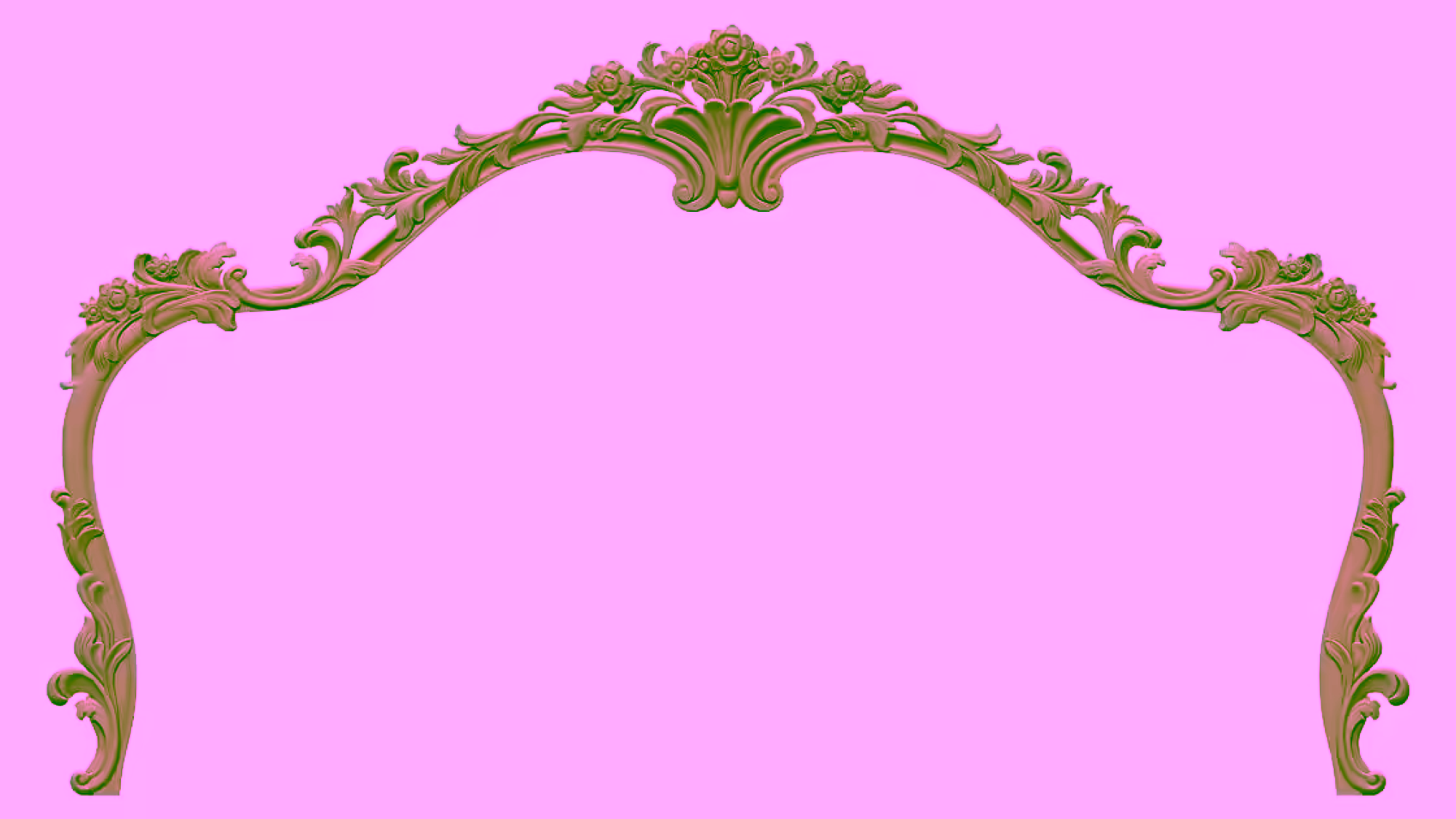 Frame Design 3d Stl File Free Download A000365