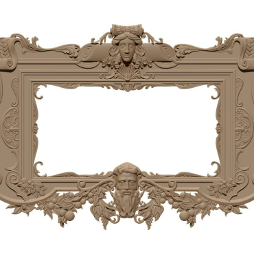 Frame Design 3d Model Download A000400