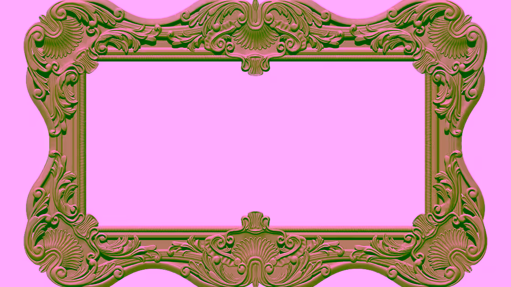 Frame Design Stl File Free Download A000386