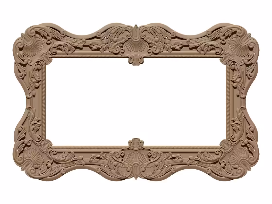 Frame Design Stl File Free Download A000386