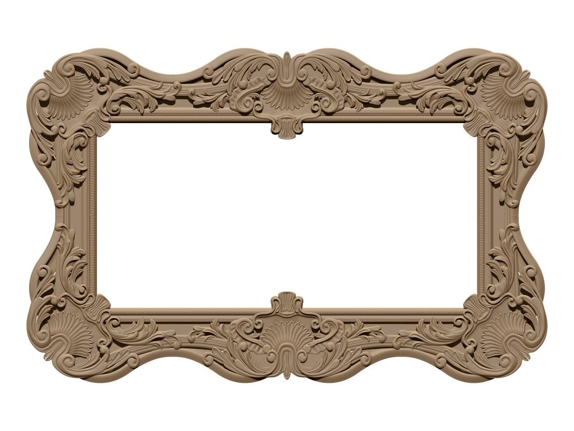 Frame Design Stl File Free Download A000386