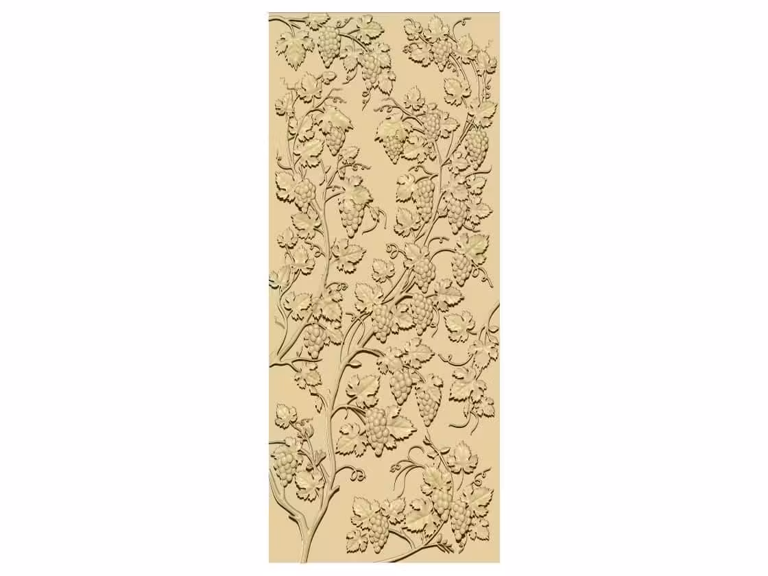 Grapes Wall Decor Stl File Free Download A000356