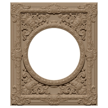 Mirror Frame 3d Model Design Stl File Download A000413