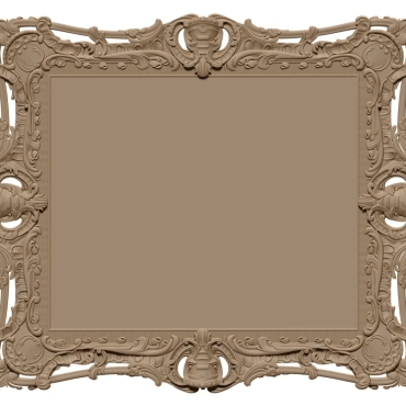 Mirror Frame 3d Model Stl File Download A000412