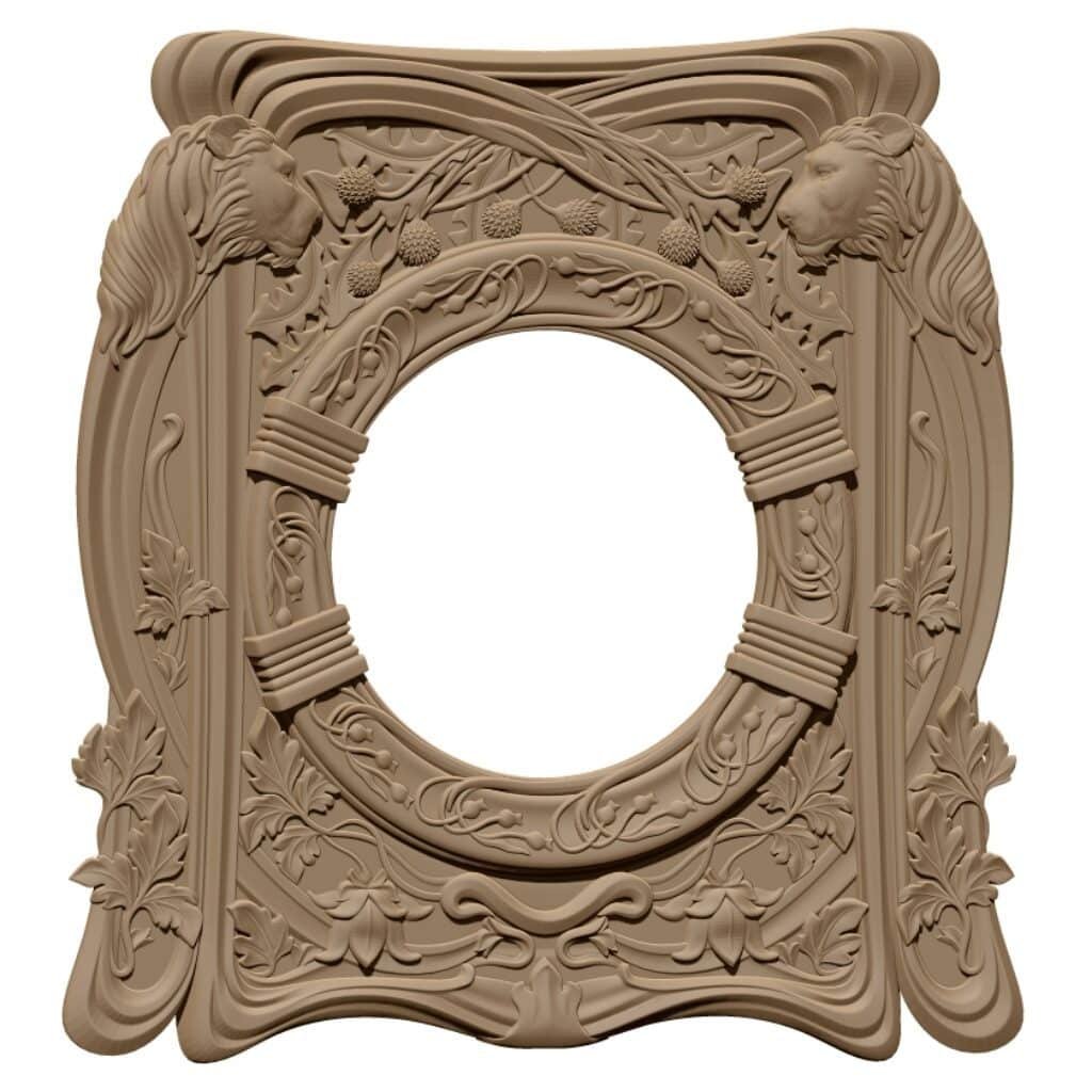 Mirror Frame 3d Model Stl File Free Download A000389