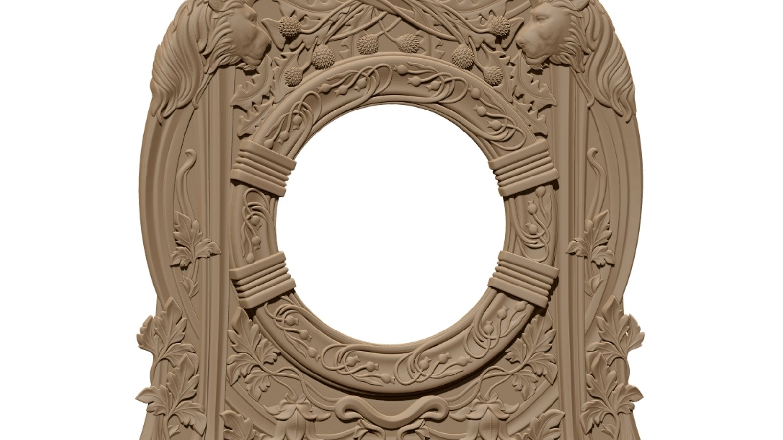 Mirror Frame 3d Model Stl File Free Download A000389