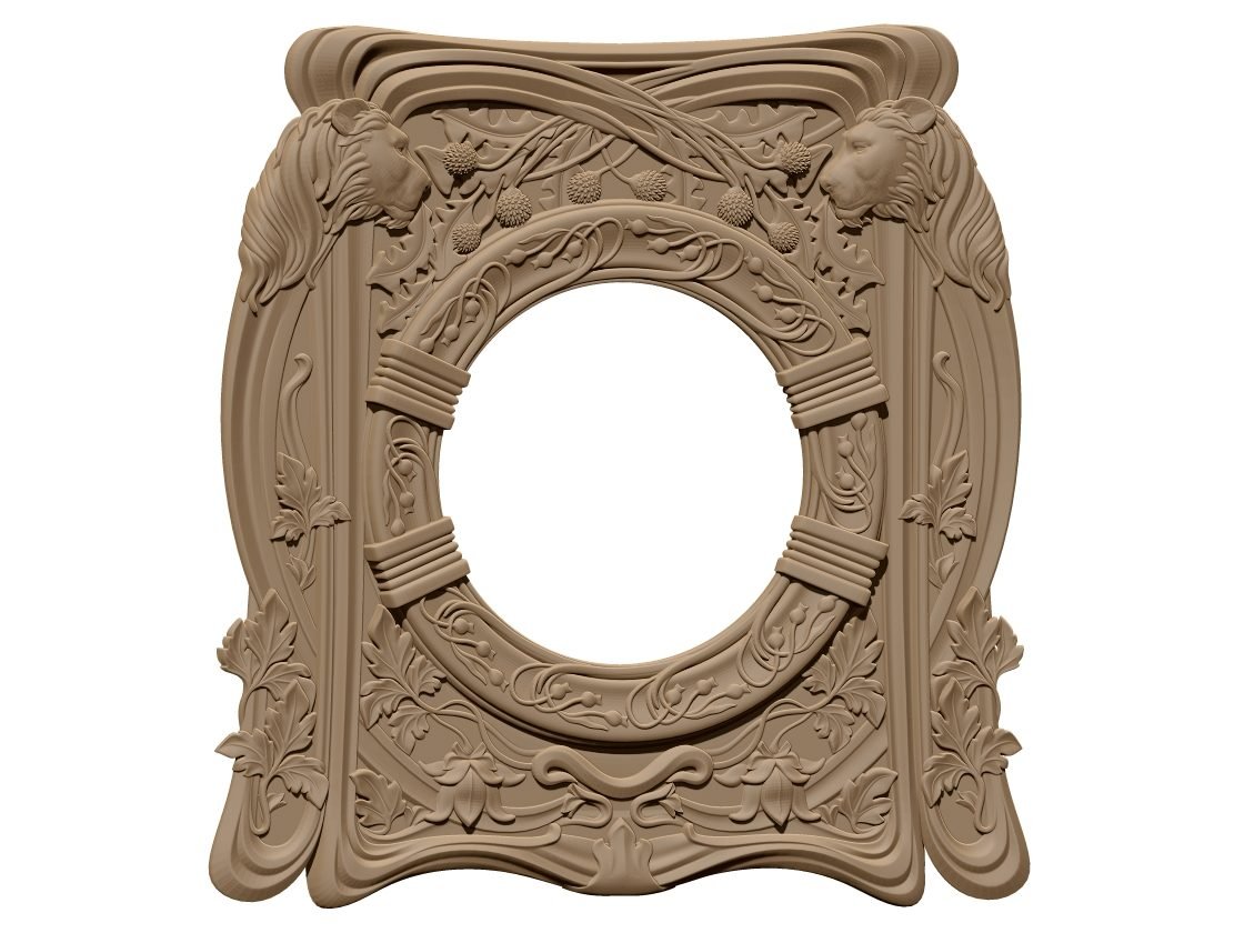 Mirror Frame 3d Model Stl File Free Download A000389