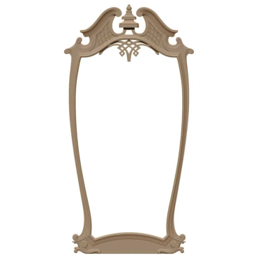 Mirror Frame Design Stl File A000411