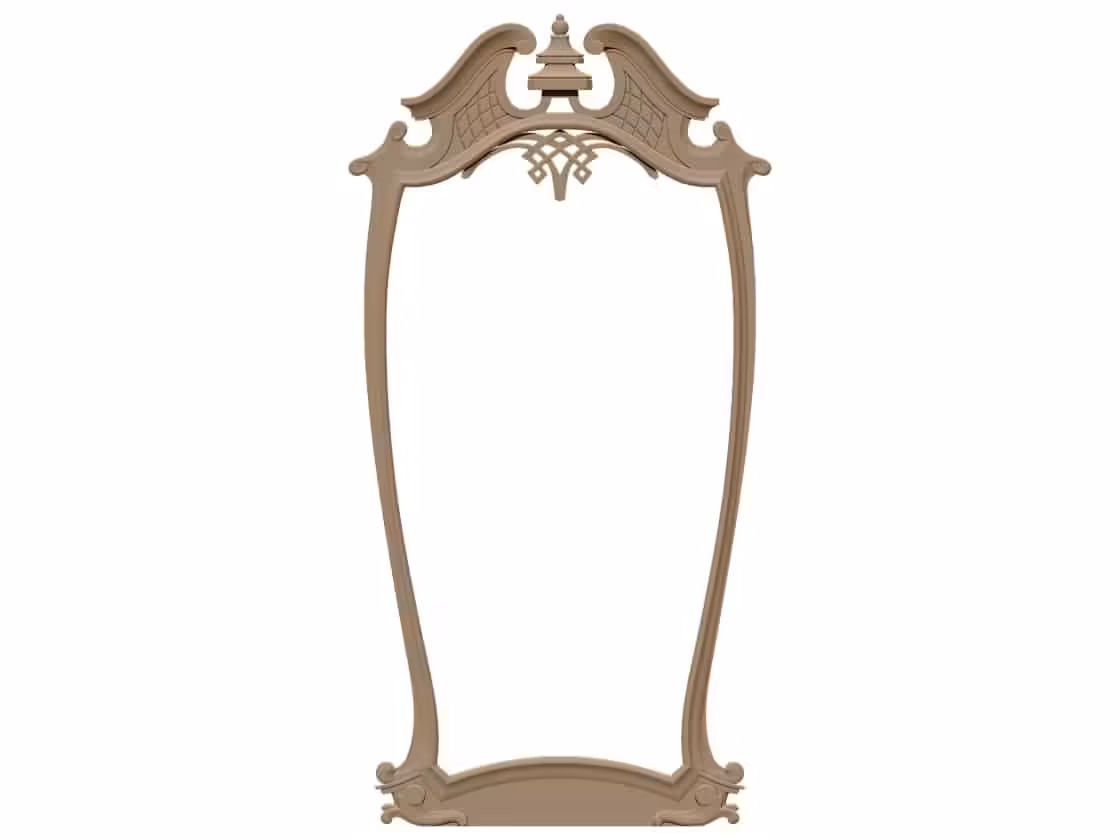 Mirror Frame Design Stl File A000411