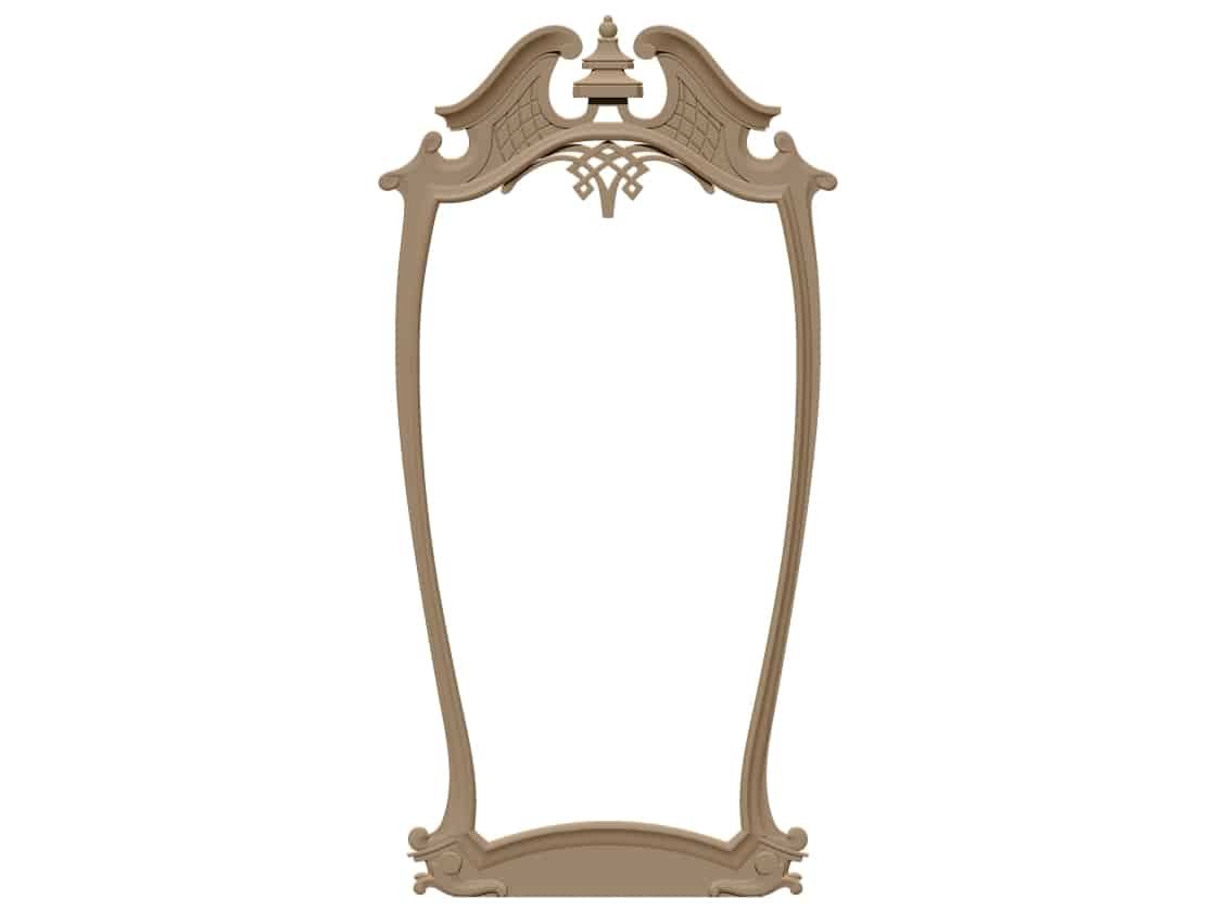 Mirror Frame Design Stl File A000411