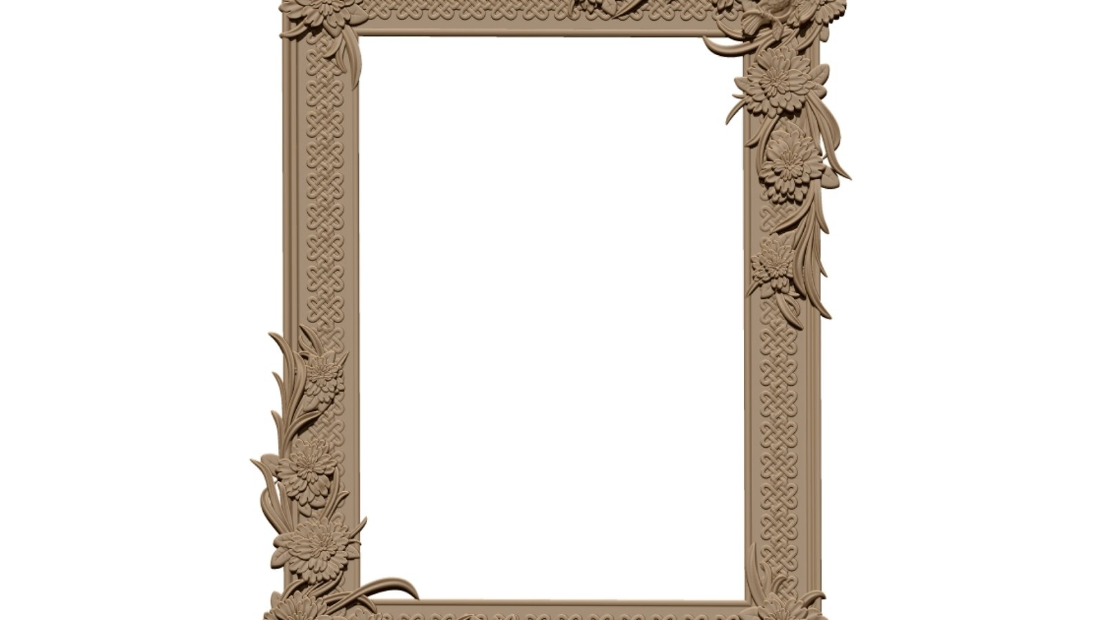 Mirror Frame 3d Model Stl File Free Download A000390