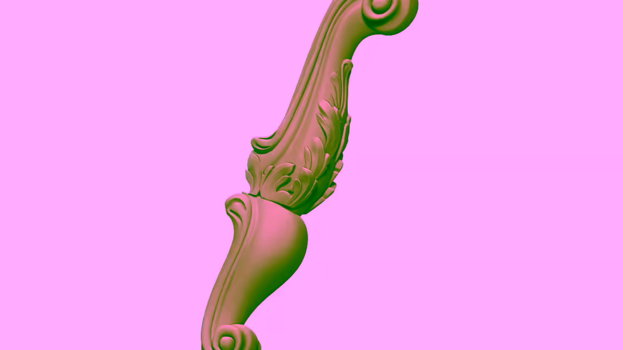 Table Leg Design 3d Stl File Free Download A000360