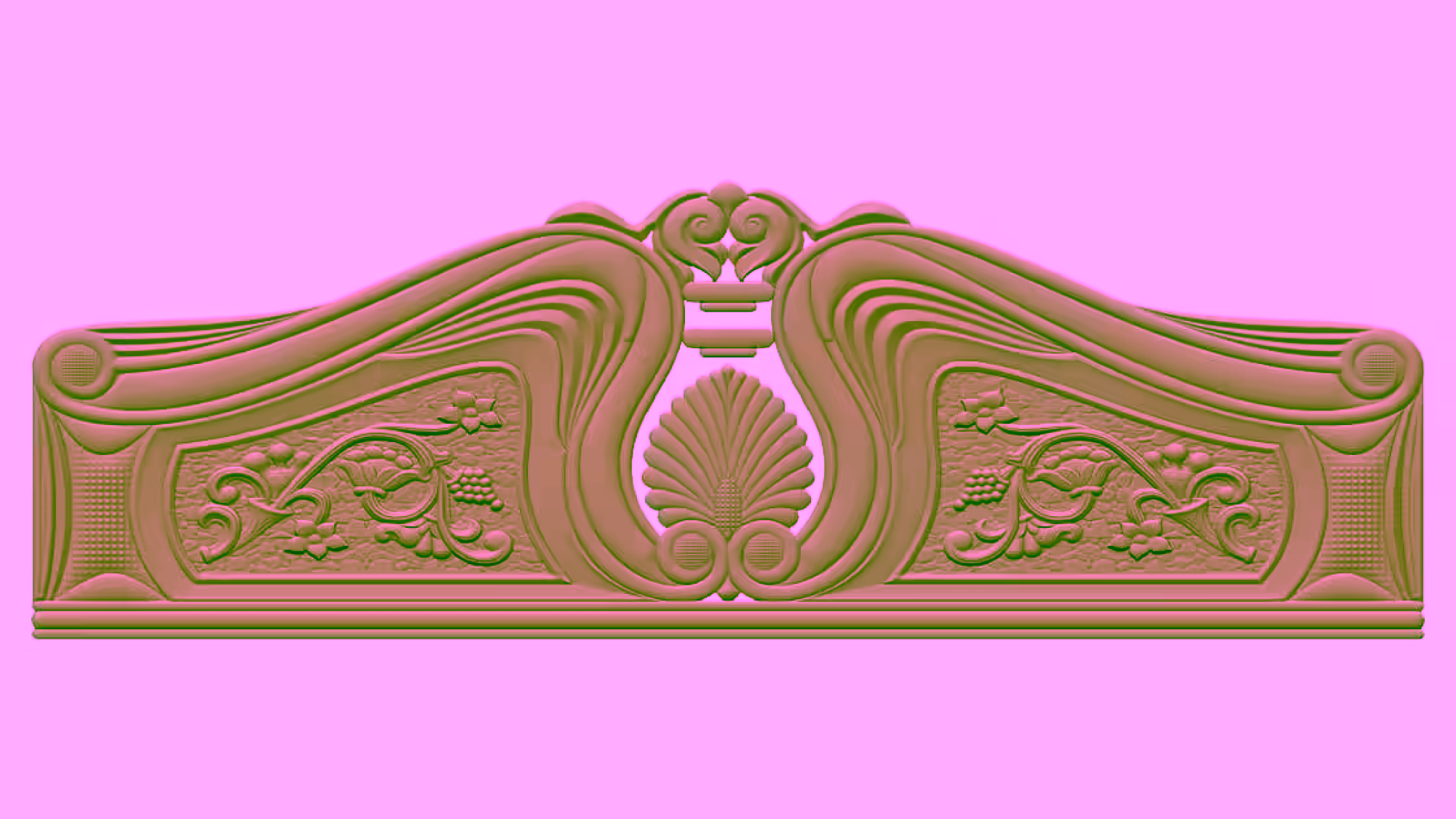 3d Bed Design Stl File Free Download A000491