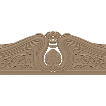 3d Bed Design Stl File Free Download A000491