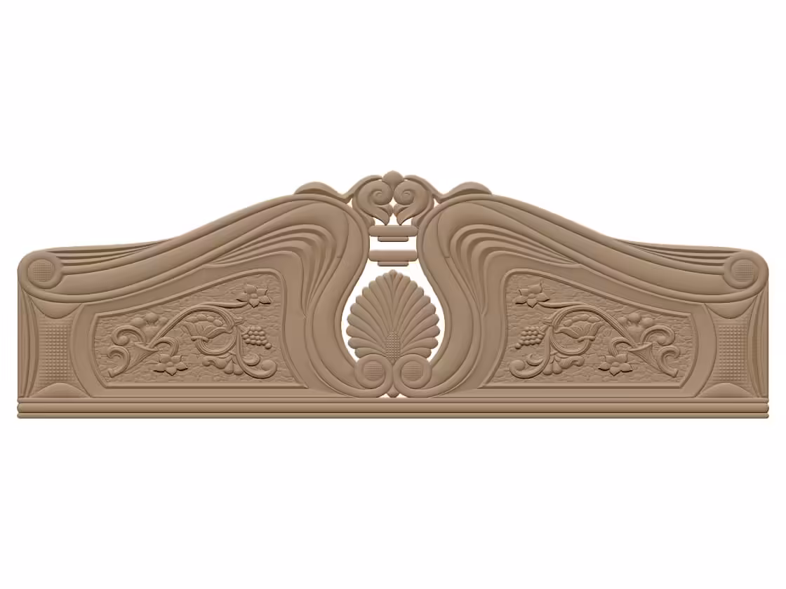 3d Bed Design Stl File Free Download A000491