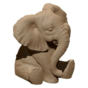 Baby Elephants 3d Model Obj File A000466
