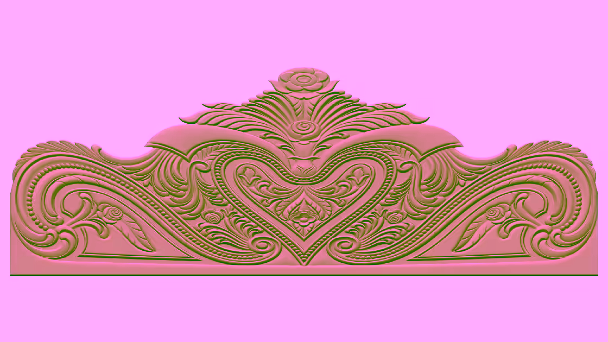 Bed Design 3d Model Stl File A000428