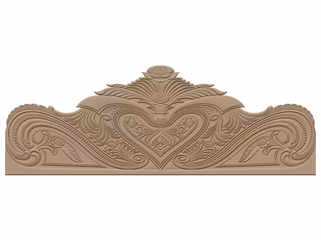Bed Design 3d Model Stl File A000428