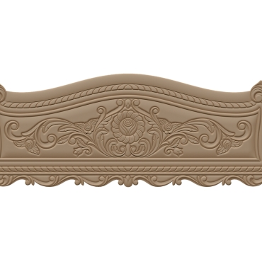 Bed Design For Wood Carving Stl File Free Download A000440