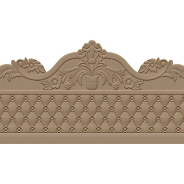 Bed Design Model Stl File Free Download A000426