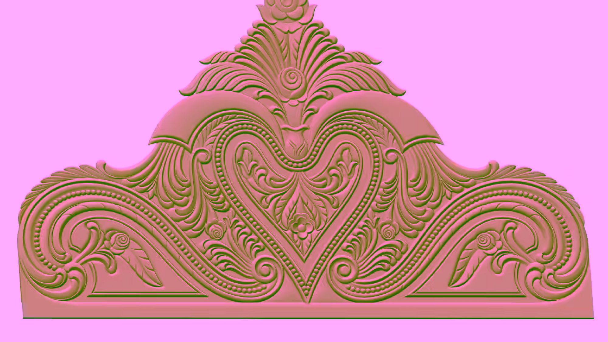 Bed Design Stl File Free Download A000435
