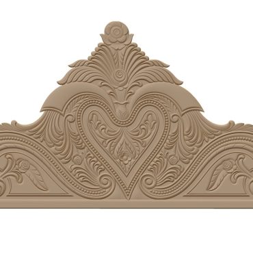 Bed Design Stl File Free Download A000435
