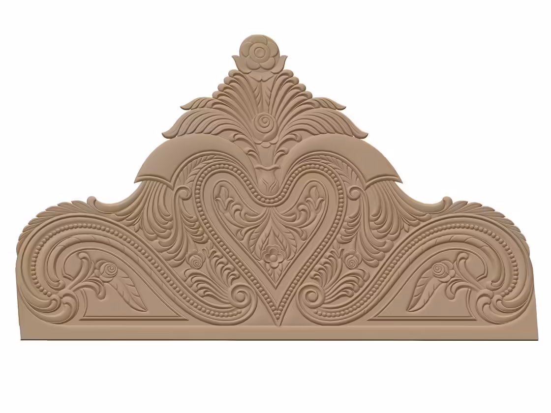 Bed Design Stl File Free Download A000435