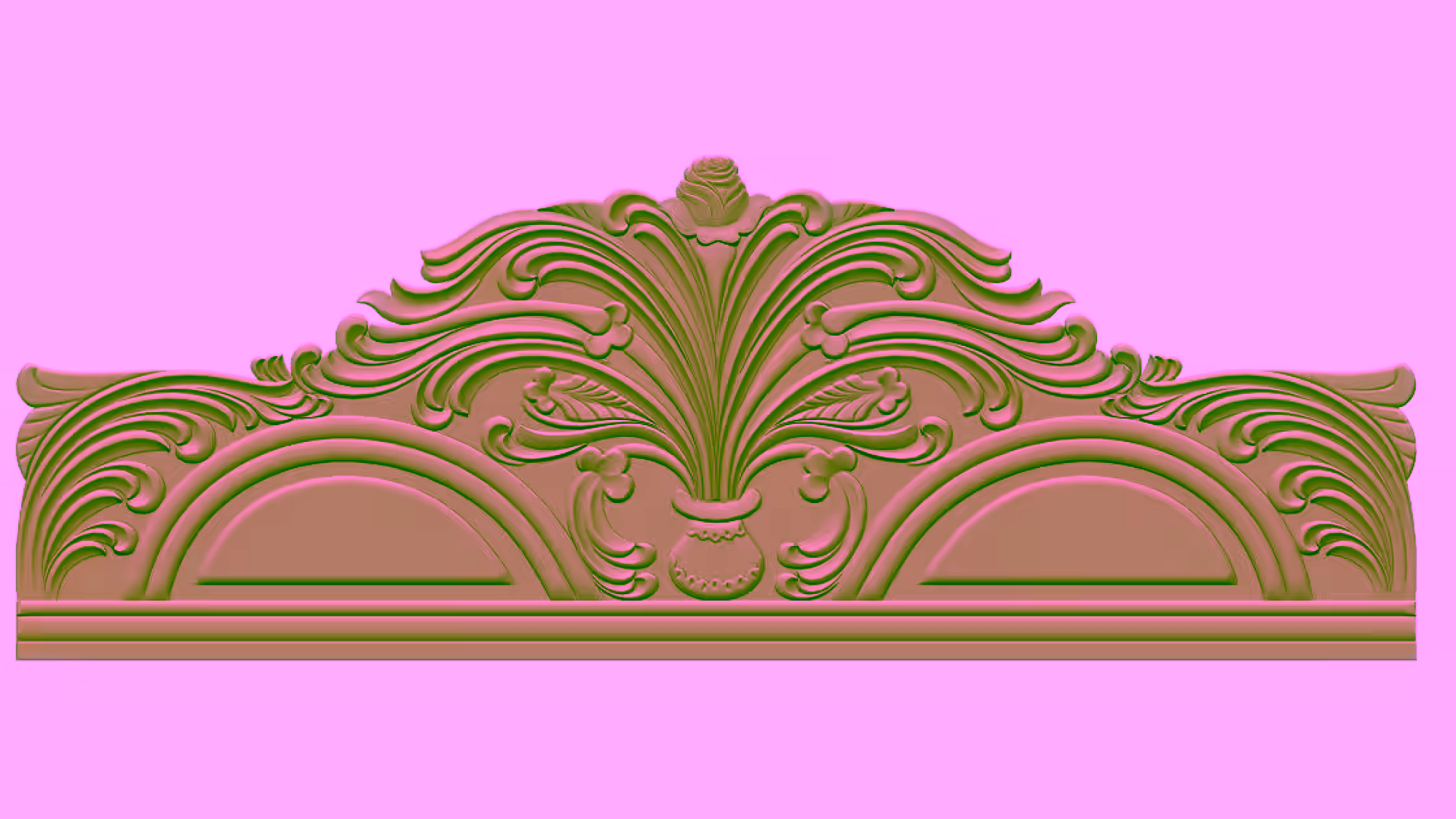 Bed Frame Design Stl File Free A000441