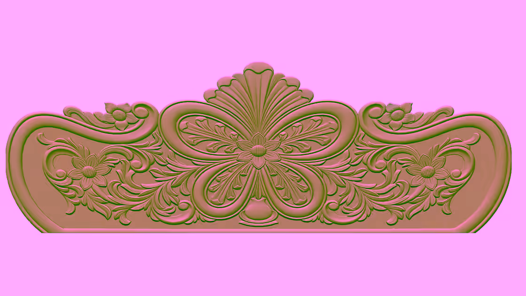 Bed Frame Design For Wood Carving Stl File Free Download A000445