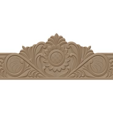 Bed Frame Design for wood carving stl file free download A000447