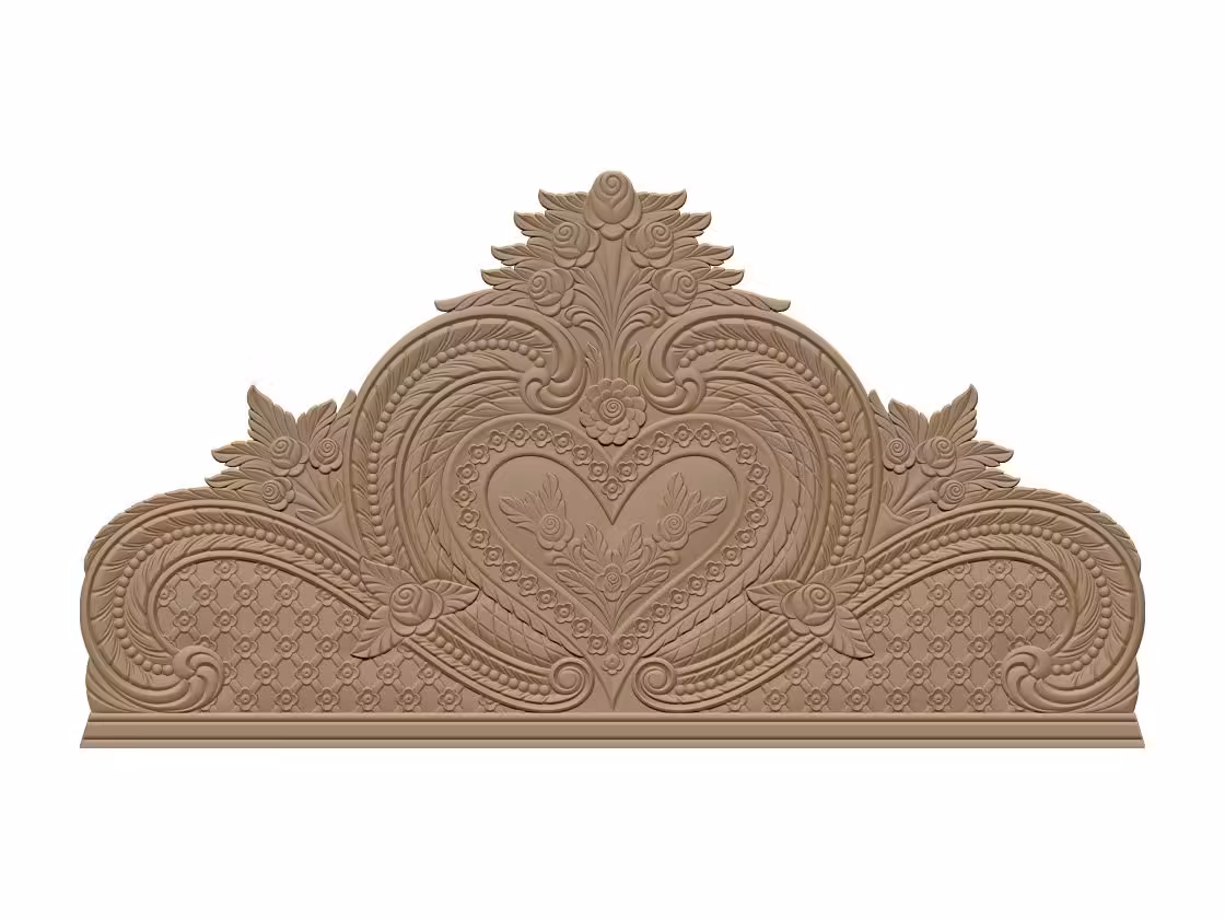 Bed Pattern Design Stl File Free Download A000424
